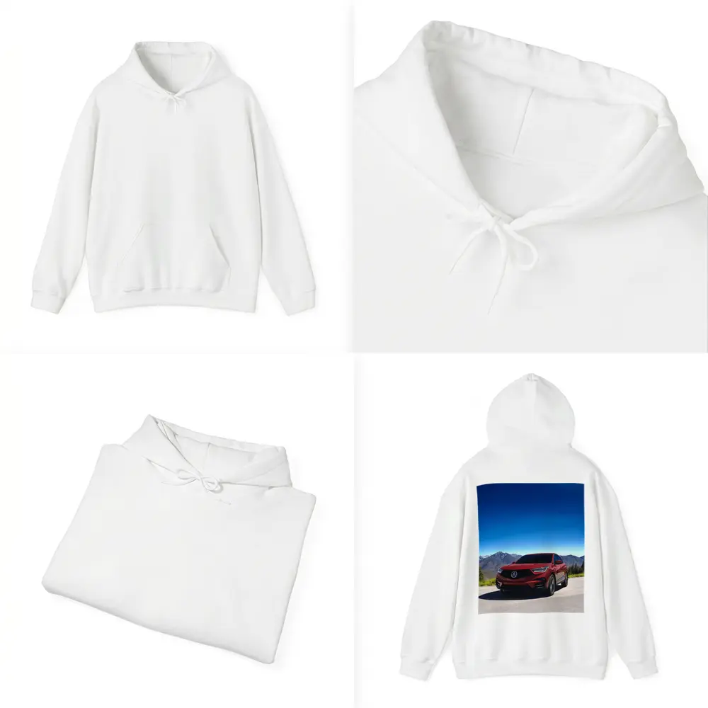 Acura RDX Red SUV Mountain Road – Hoodies