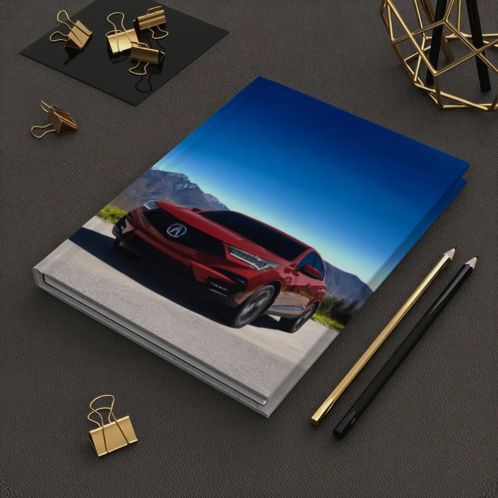 Acura RDX Red SUV Mountain Road – Notebooks