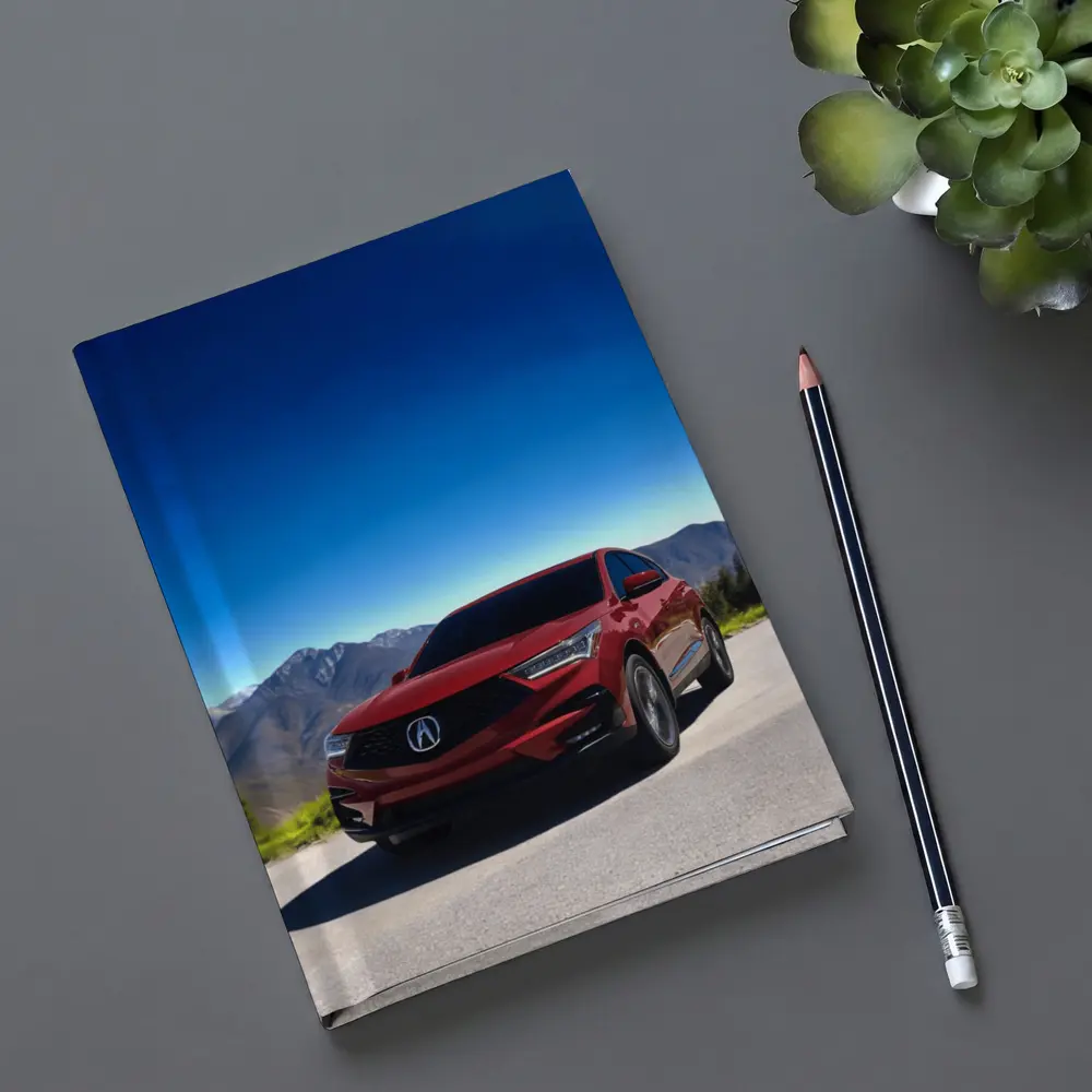 Acura RDX Red SUV Mountain Road – Notebooks