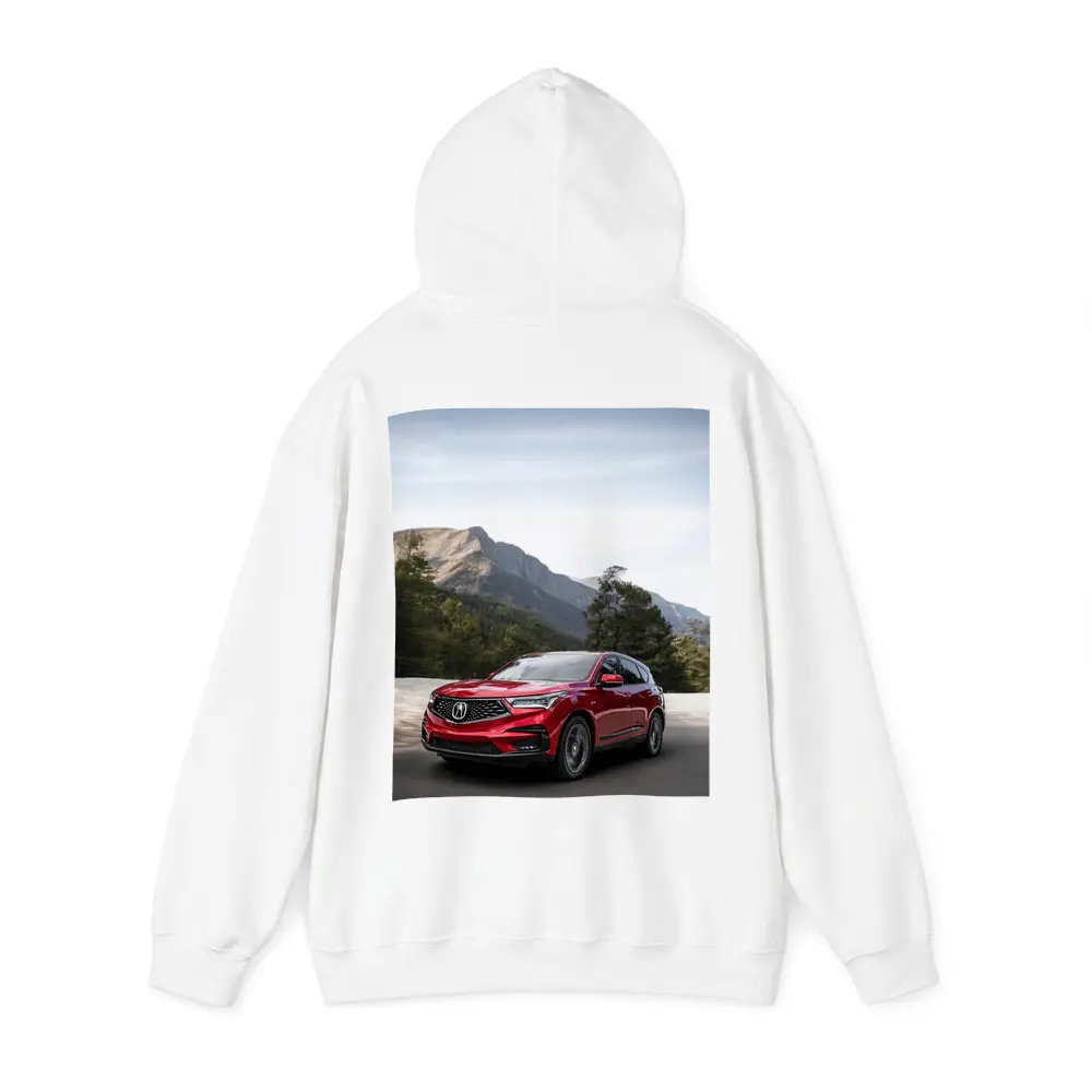 Acura RDX Red SUV Mountain Road – Hoodies