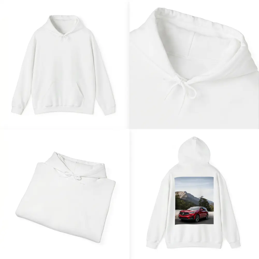 Acura RDX Red SUV Mountain Road – Hoodies