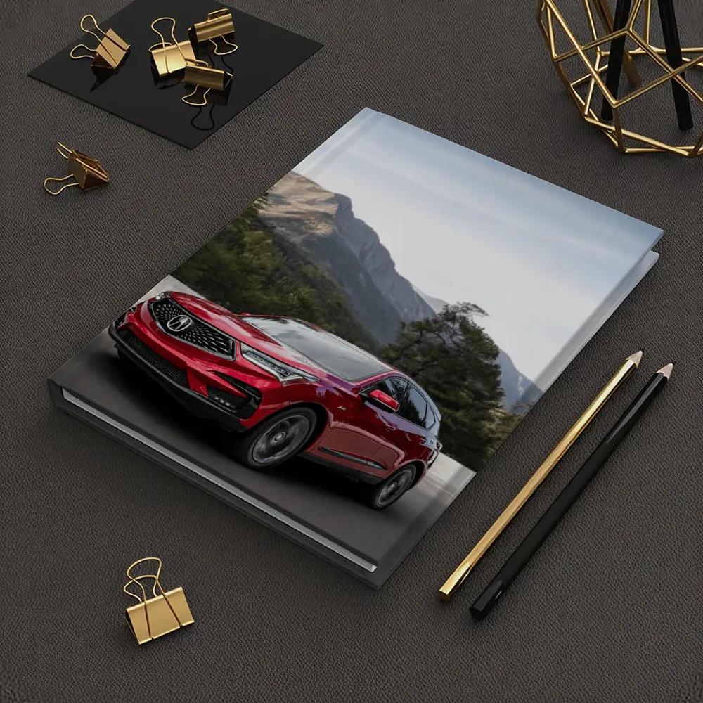 Acura RDX Red SUV Mountain Road – Notebooks