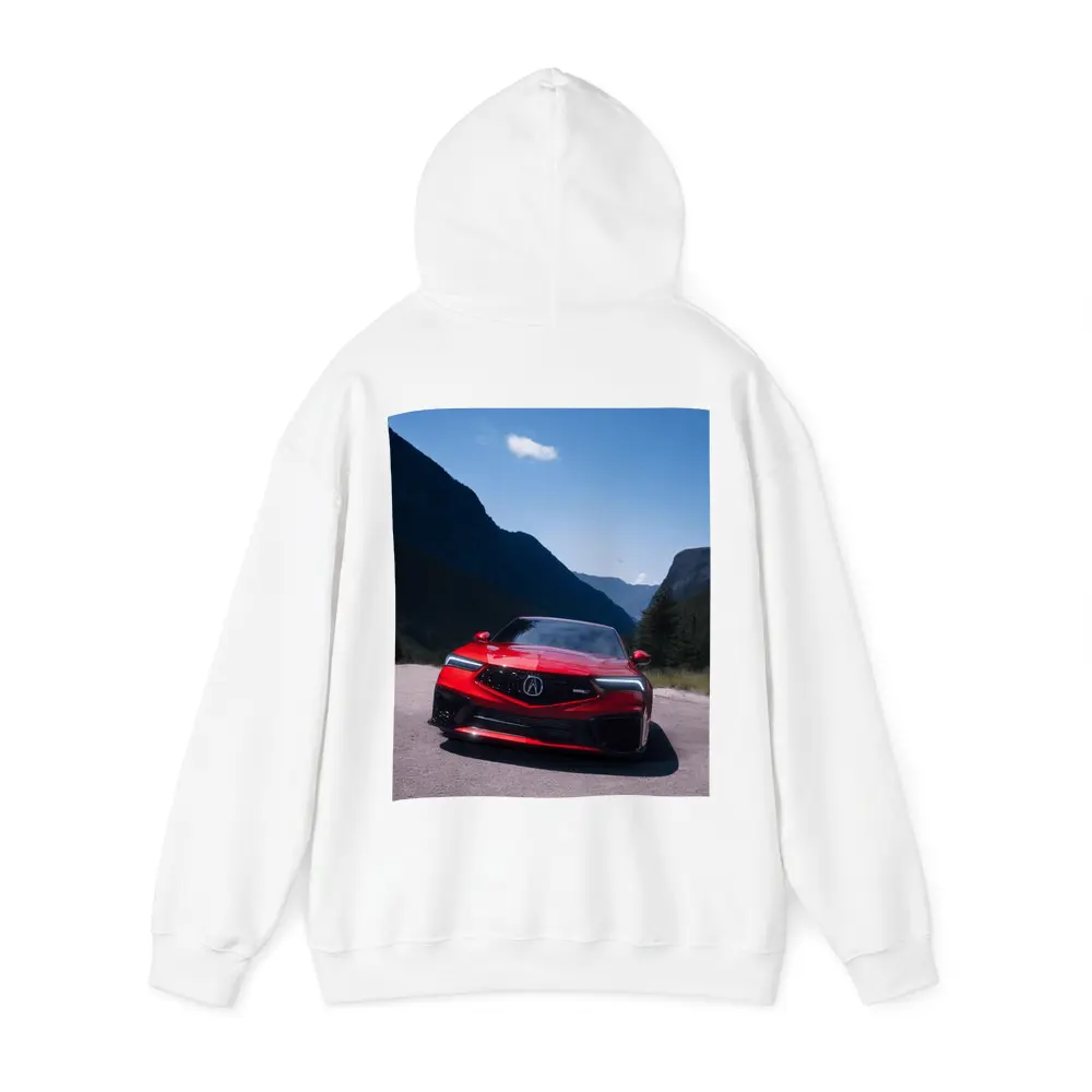 Acura Integra Red Bold Mountain Road – Hoodies
