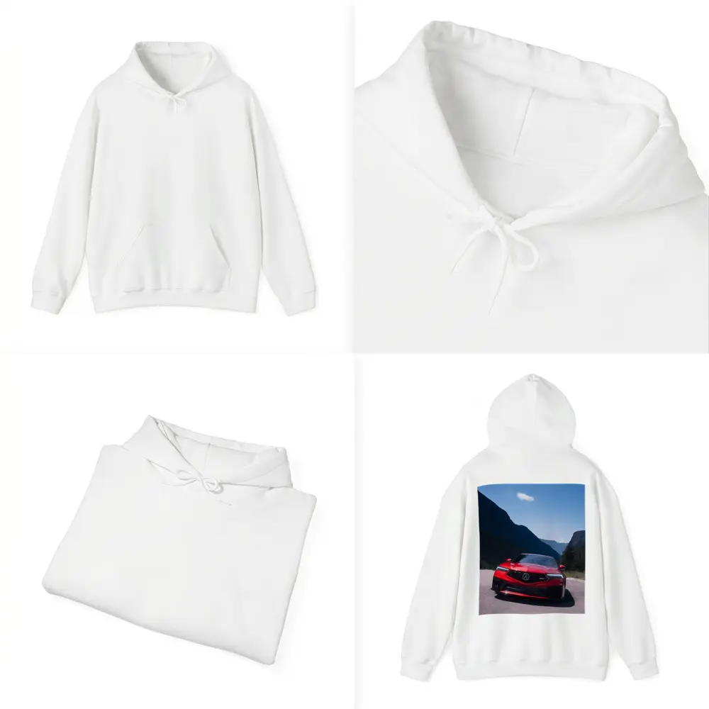 Acura Integra Red Bold Mountain Road – Hoodies