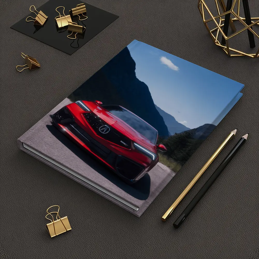 Acura Integra Red Bold Mountain Road – Notebooks