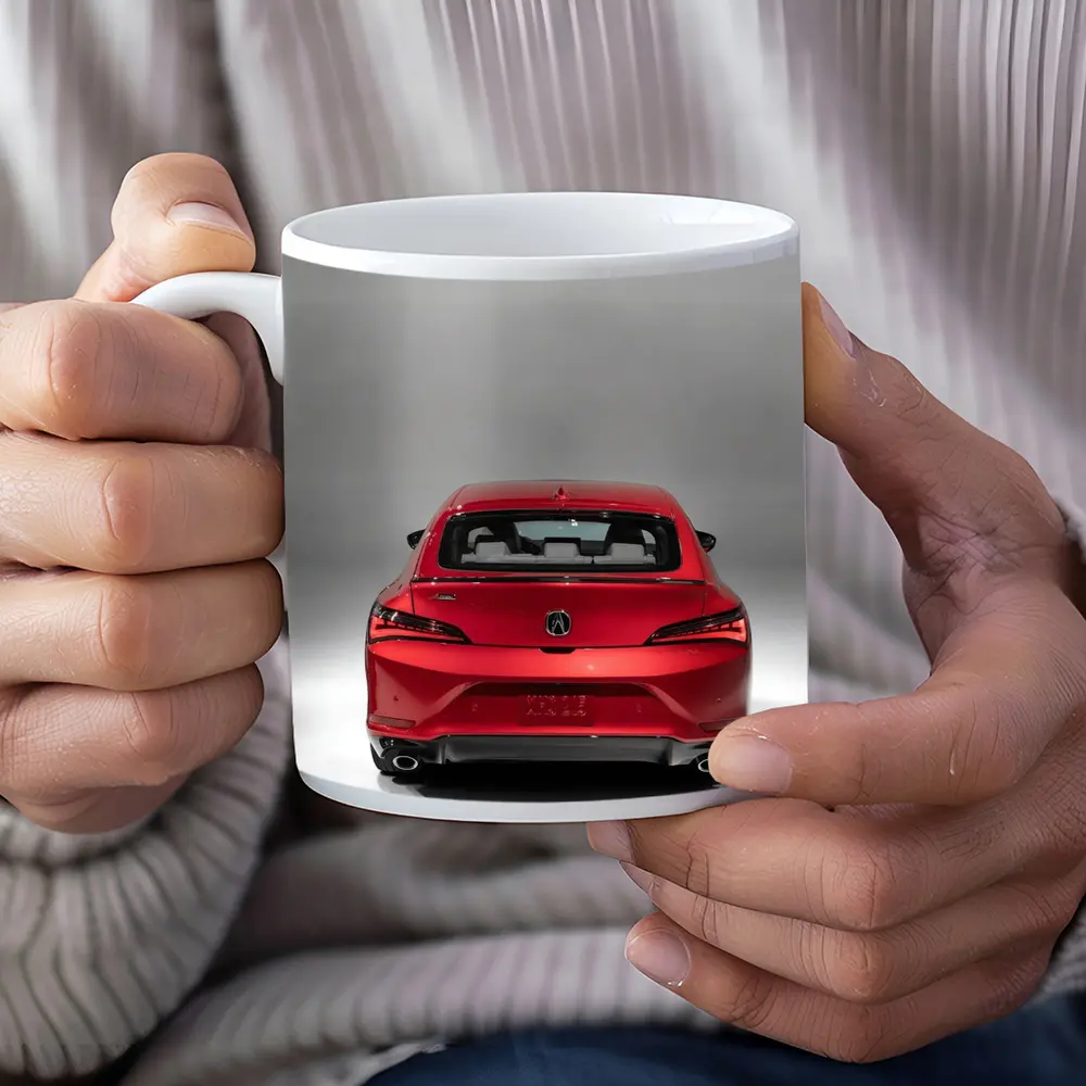Acura TLX Red Rear View Studio – Mugs