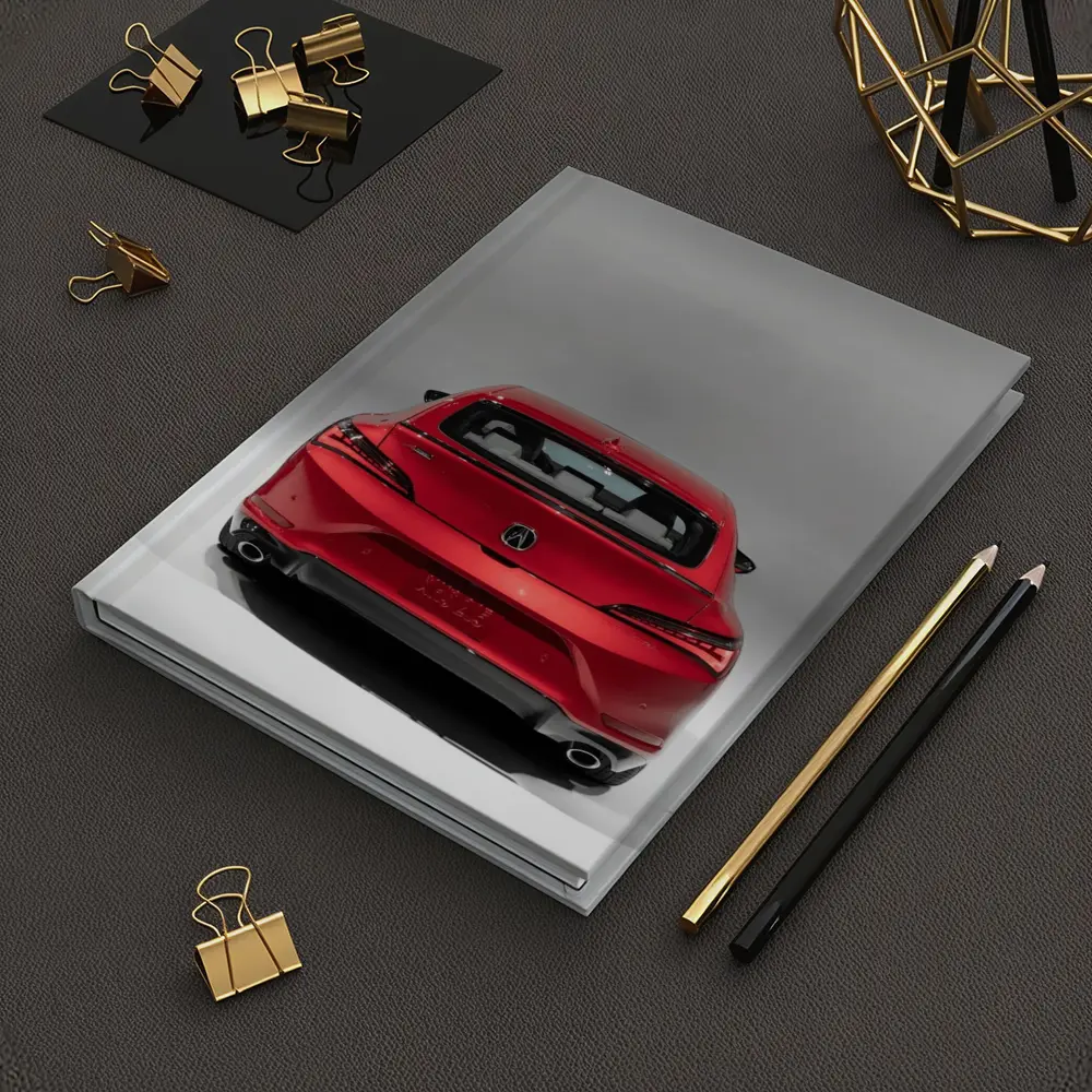 Acura TLX Red Rear View Studio – Notebooks