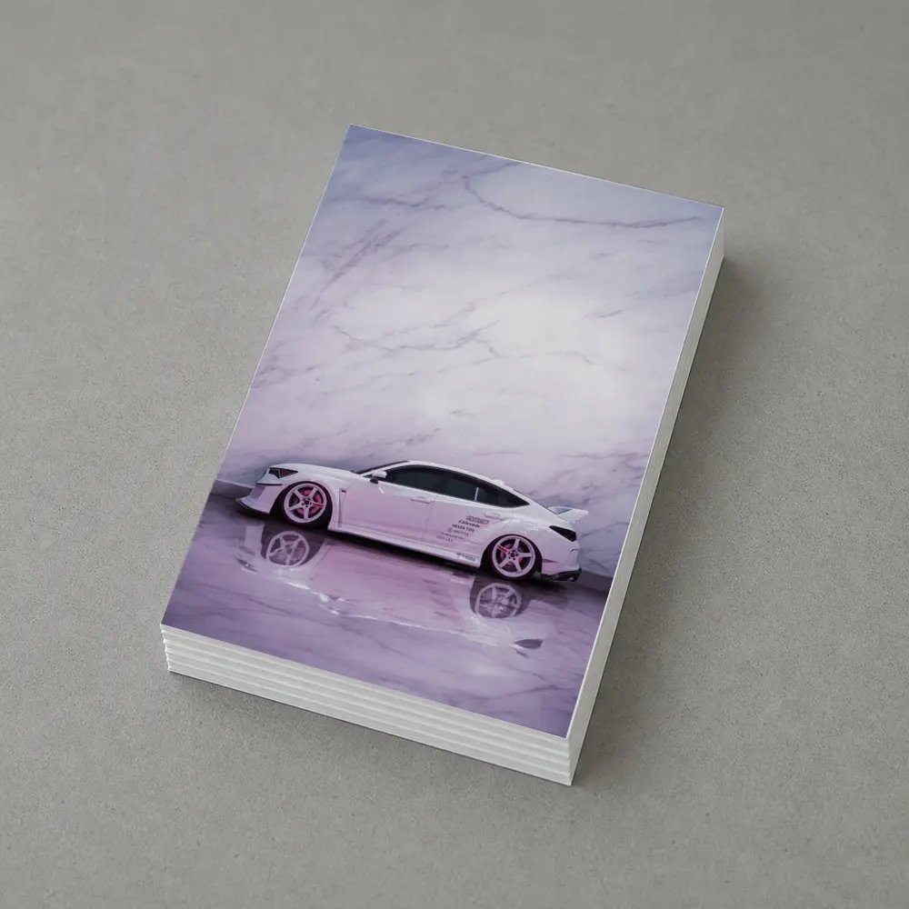 Acura Wide Body Car Marble Studio – Postcards