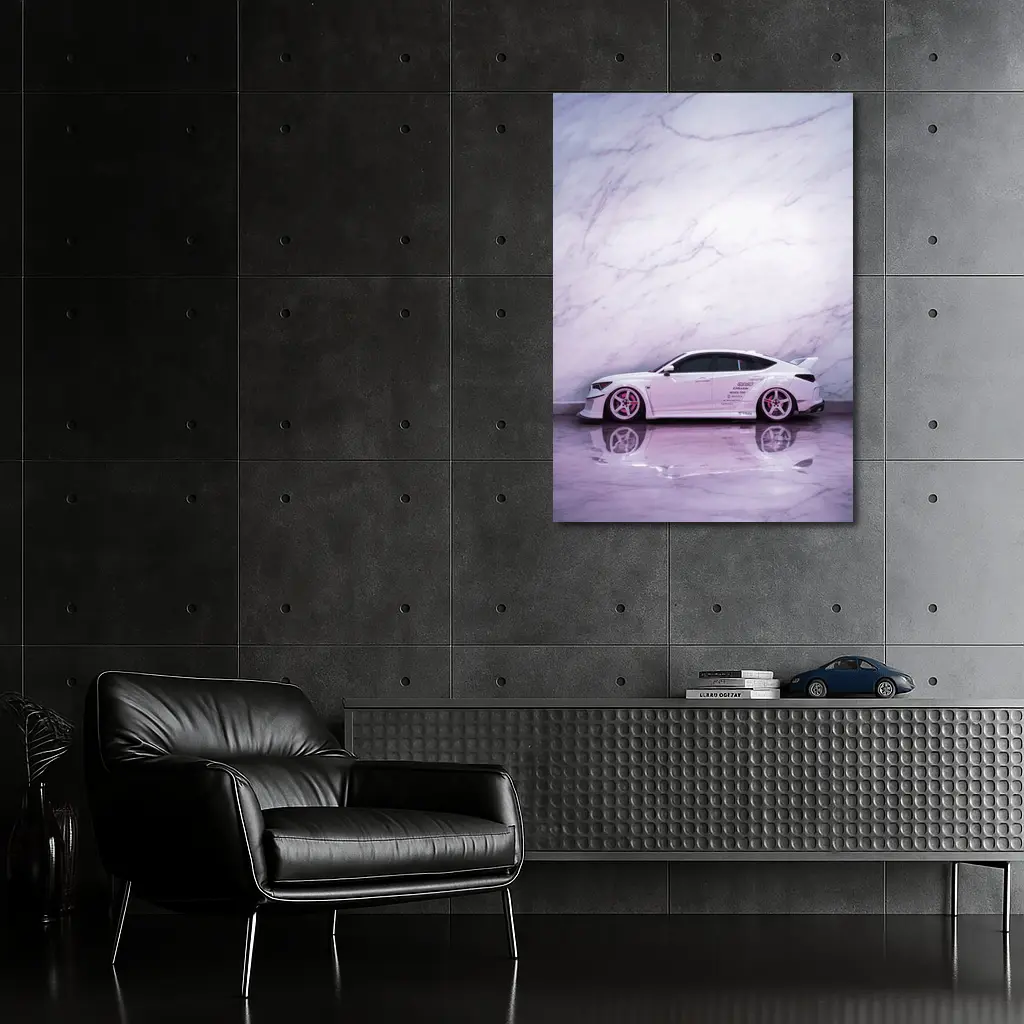 Acura Wide Body Car Marble Studio – Wall Art