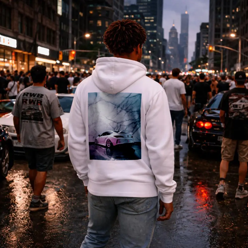 Acura Wide Body Kit Marble Wall Background – Hoodies