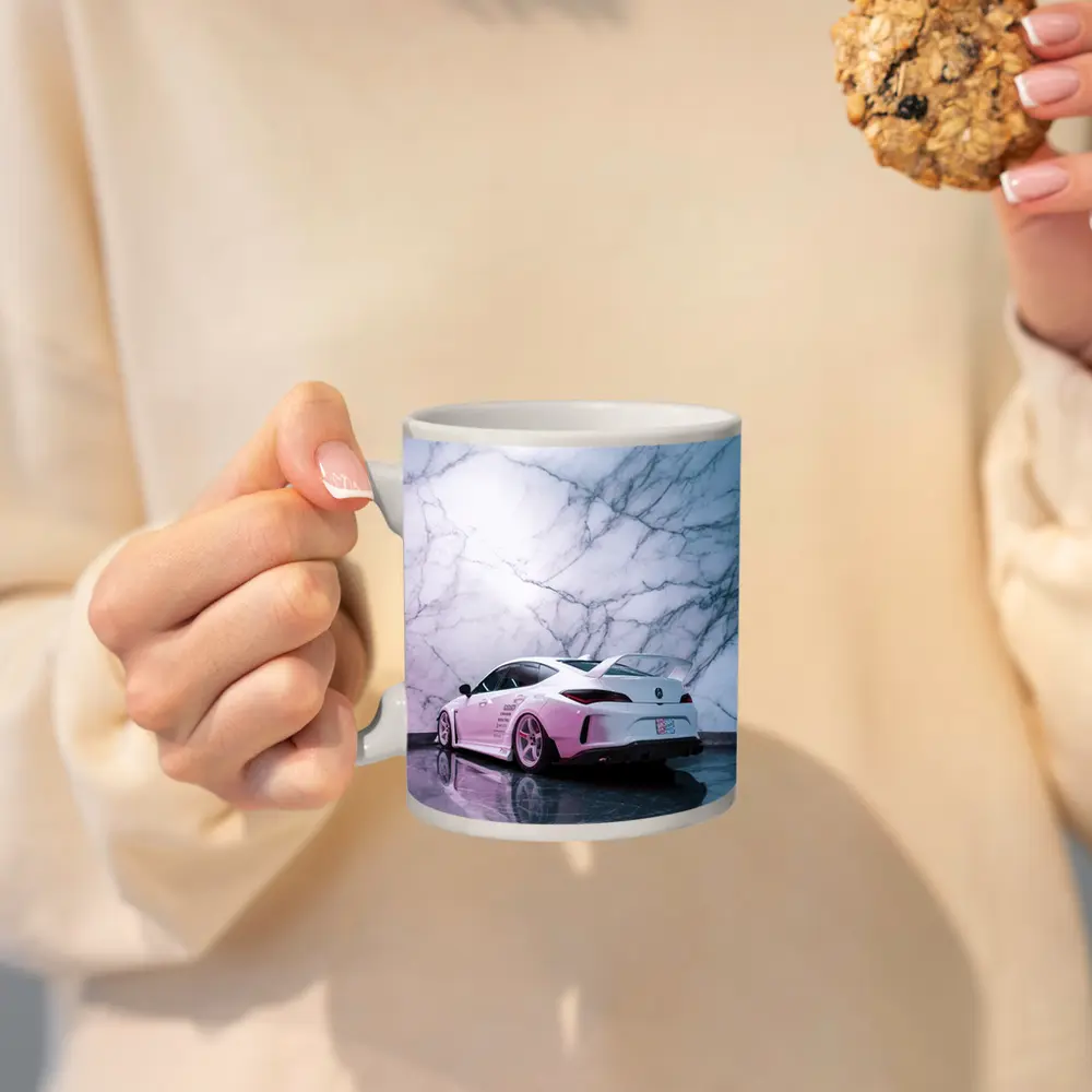 Acura Wide Body Kit Marble Wall Background – Mugs