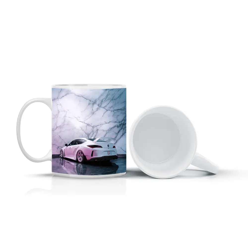 Acura Wide Body Kit Marble Wall Background – Mugs