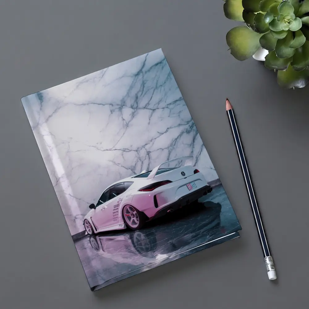 Acura Wide Body Kit Marble Wall Background – Notebooks