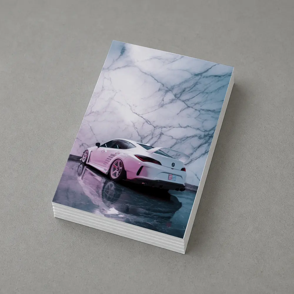 Acura Wide Body Kit Marble Wall Background – Postcards