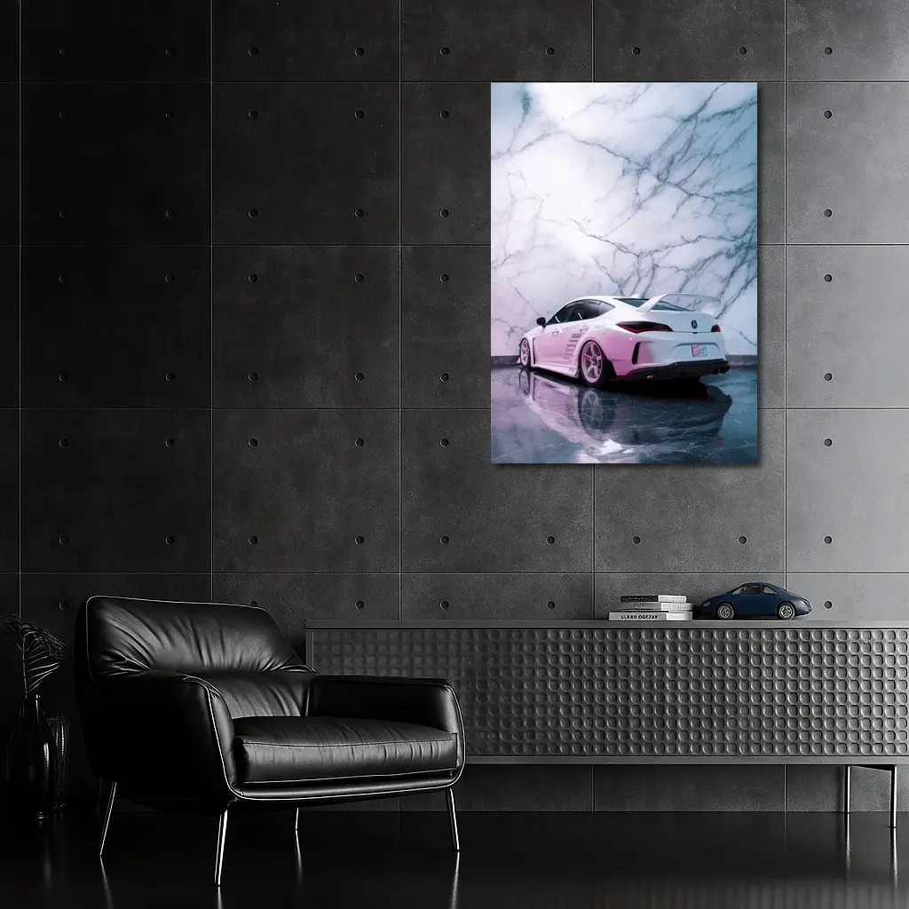 Acura Wide Body Kit Marble Wall Background – Wall Art