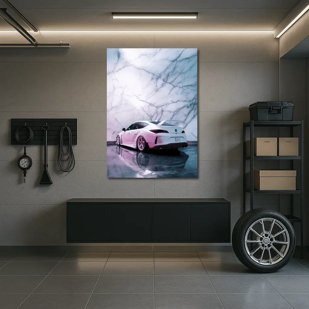 Acura Wide Body Kit Marble Wall Background – Wall Art