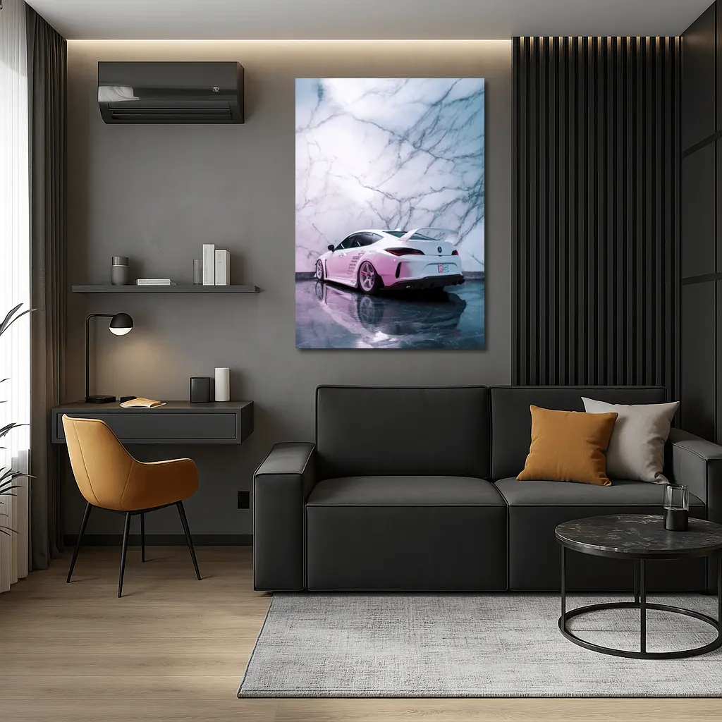 Acura Wide Body Kit Marble Wall Background – Wall Art