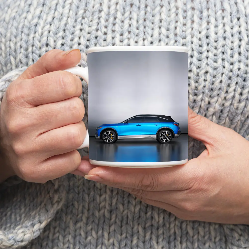 Acura Blue SUV Side Profile Studio – Mugs