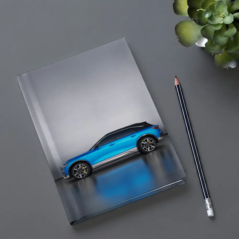 Acura Blue SUV Side Profile Studio – Notebooks