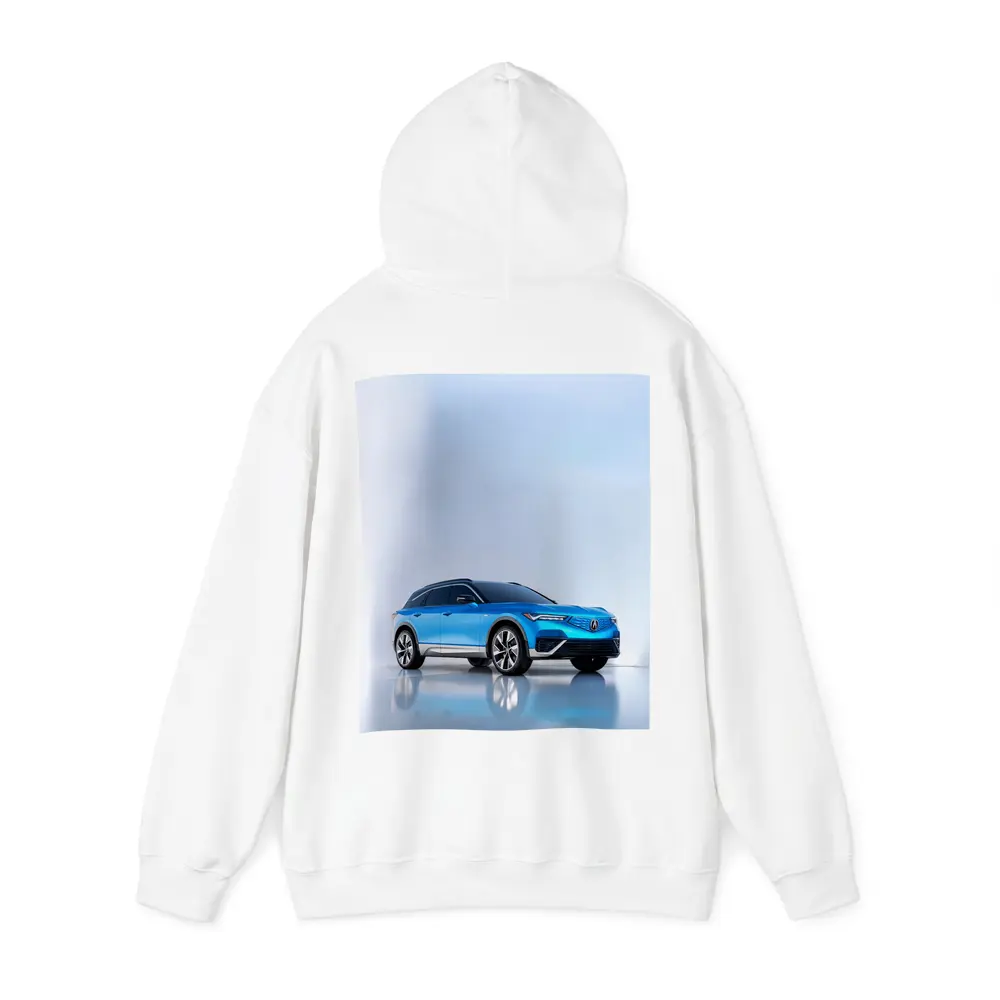 Acura MDX Blue SUV Studio Shot – Hoodies