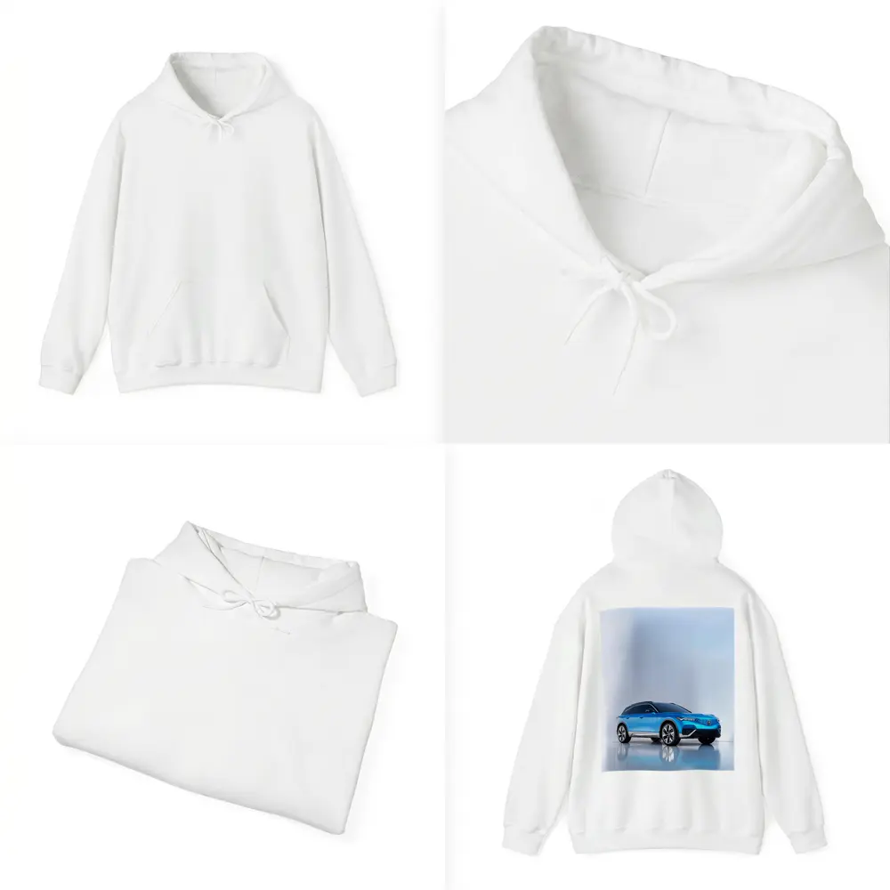 Acura MDX Blue SUV Studio Shot – Hoodies