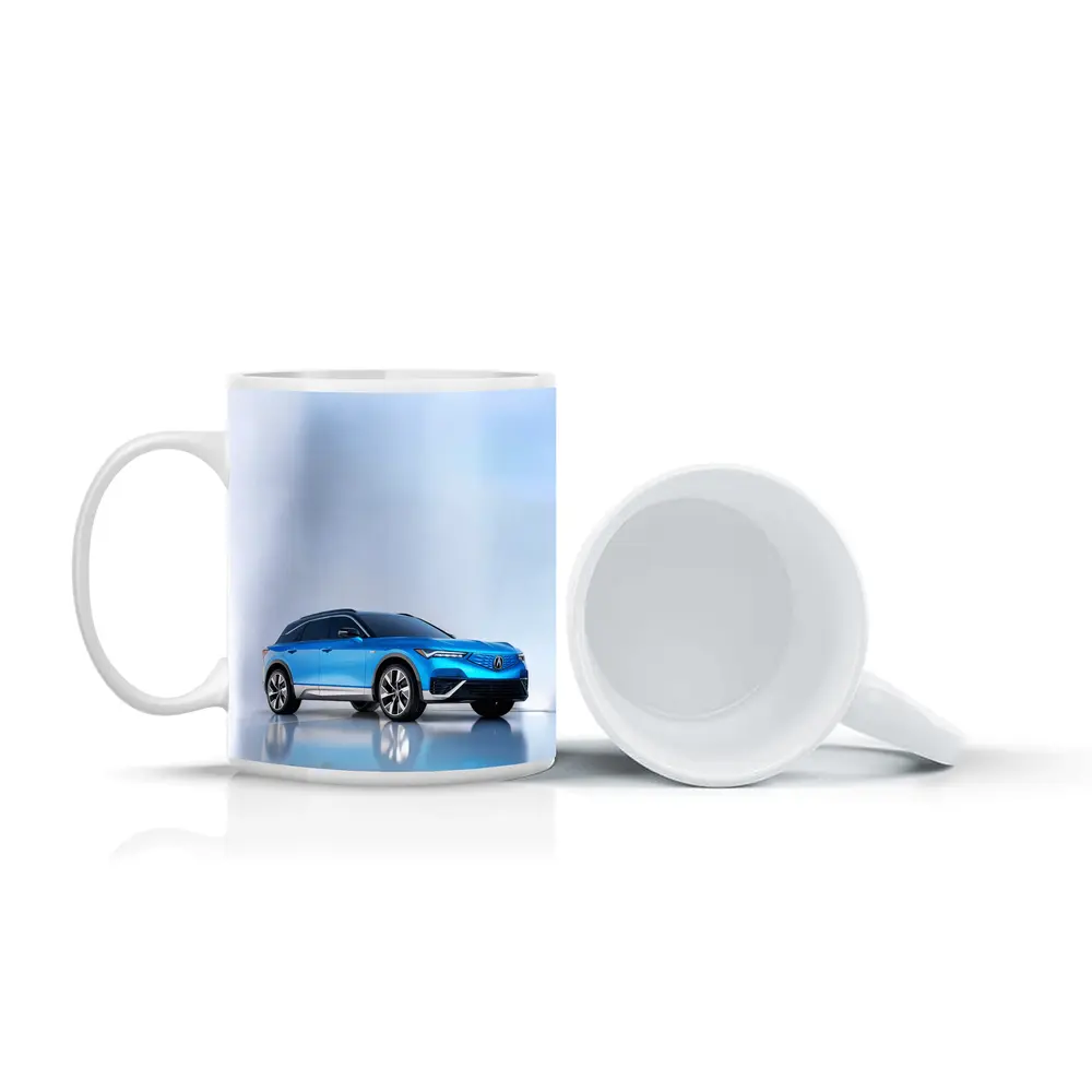 Acura MDX Blue SUV Studio Shot – Mugs