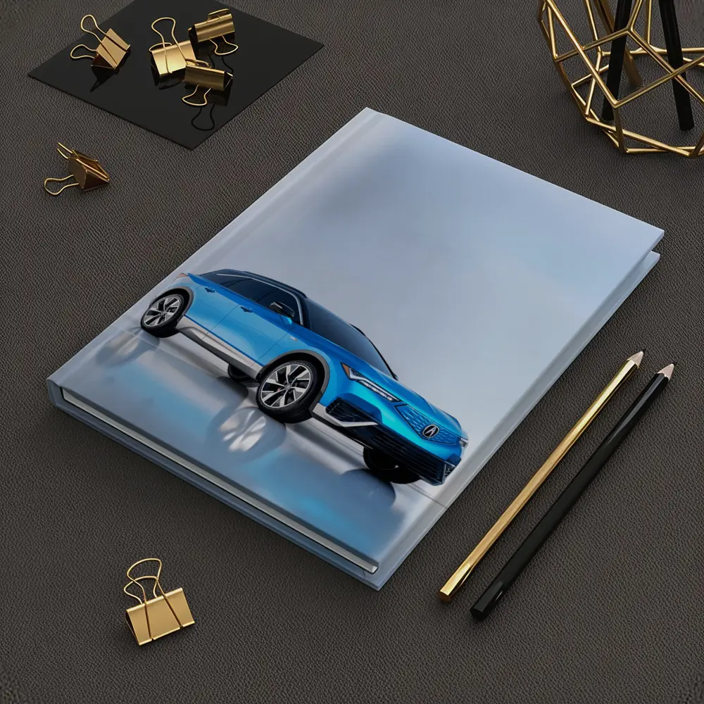 Acura MDX Blue SUV Studio Shot – Notebooks