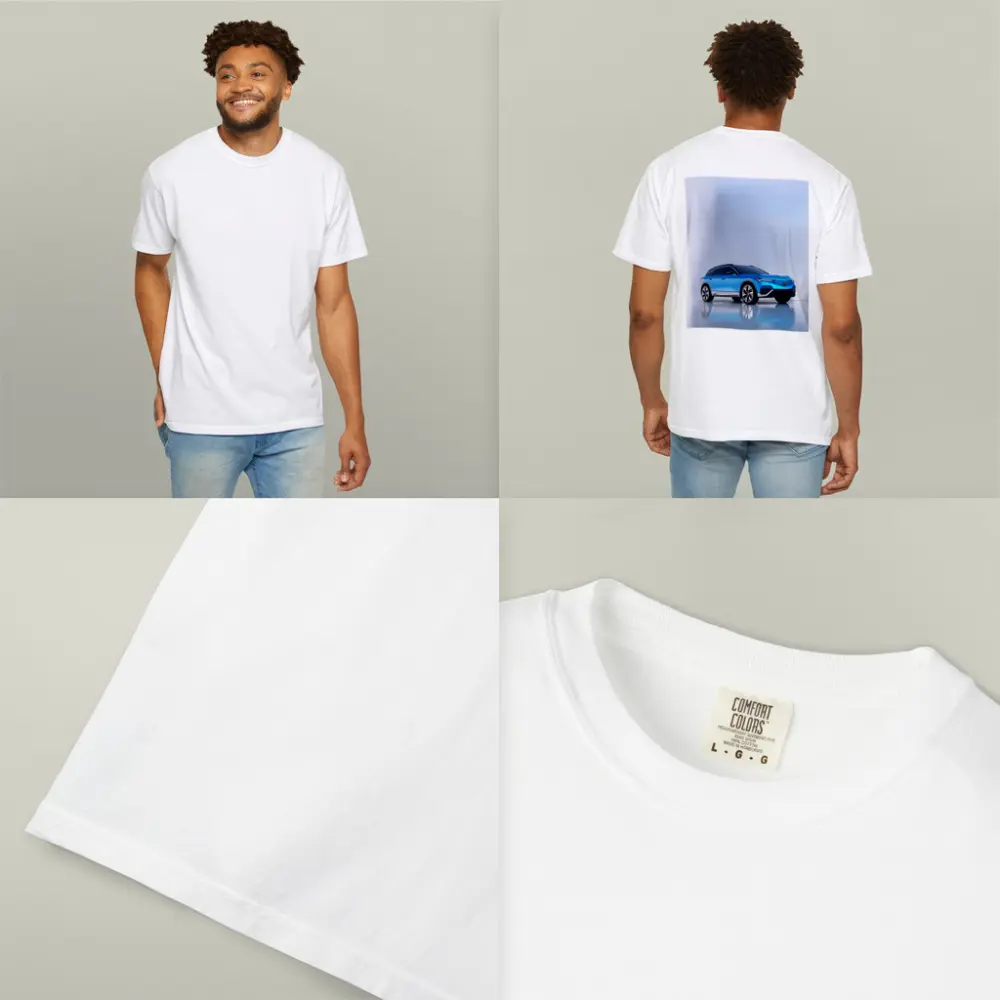 Acura MDX Blue SUV Studio Shot – T-Shirts