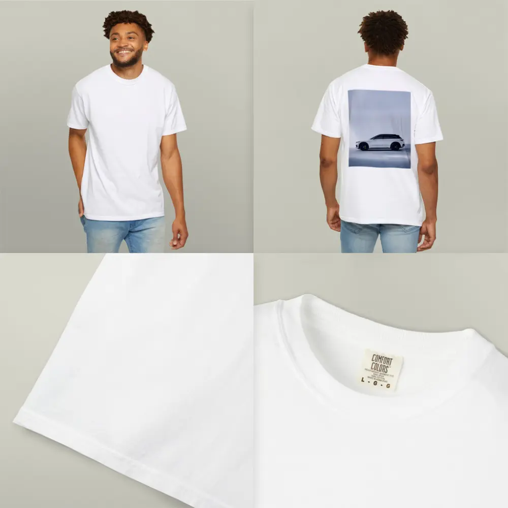 Acura QX SUV White Studio Profile View – T-Shirts