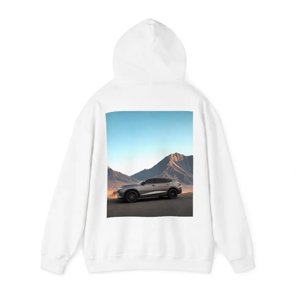 Acura MDX Silver SUV Mountain Desert Road – Hoodies