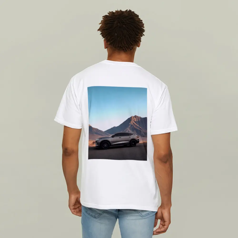 Acura MDX Silver SUV Mountain Desert Road – T-Shirts