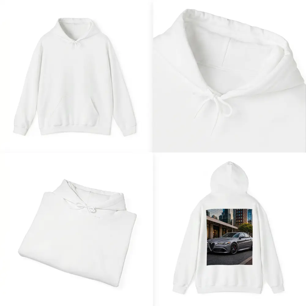 Alfa Romeo Giulia Gray City Street – Hoodies