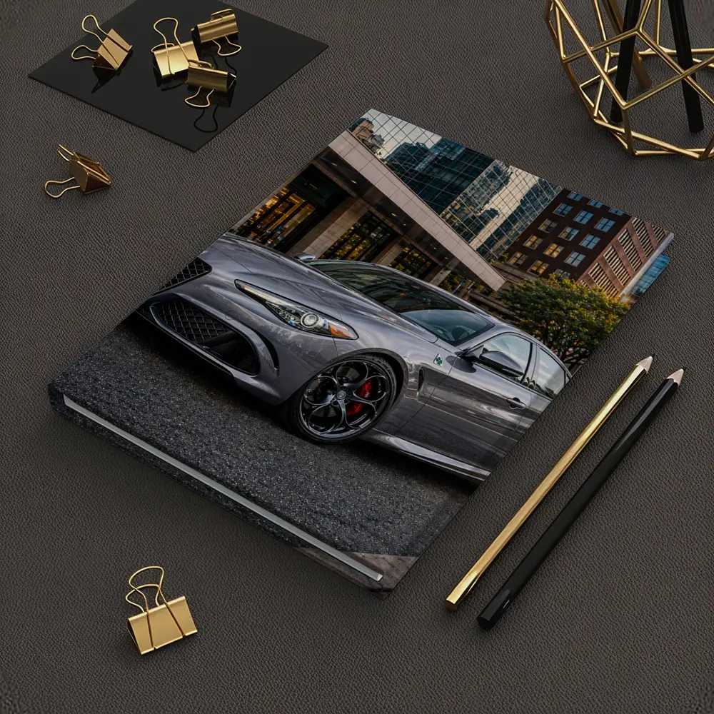 Alfa Romeo Giulia Gray City Street – Notebooks
