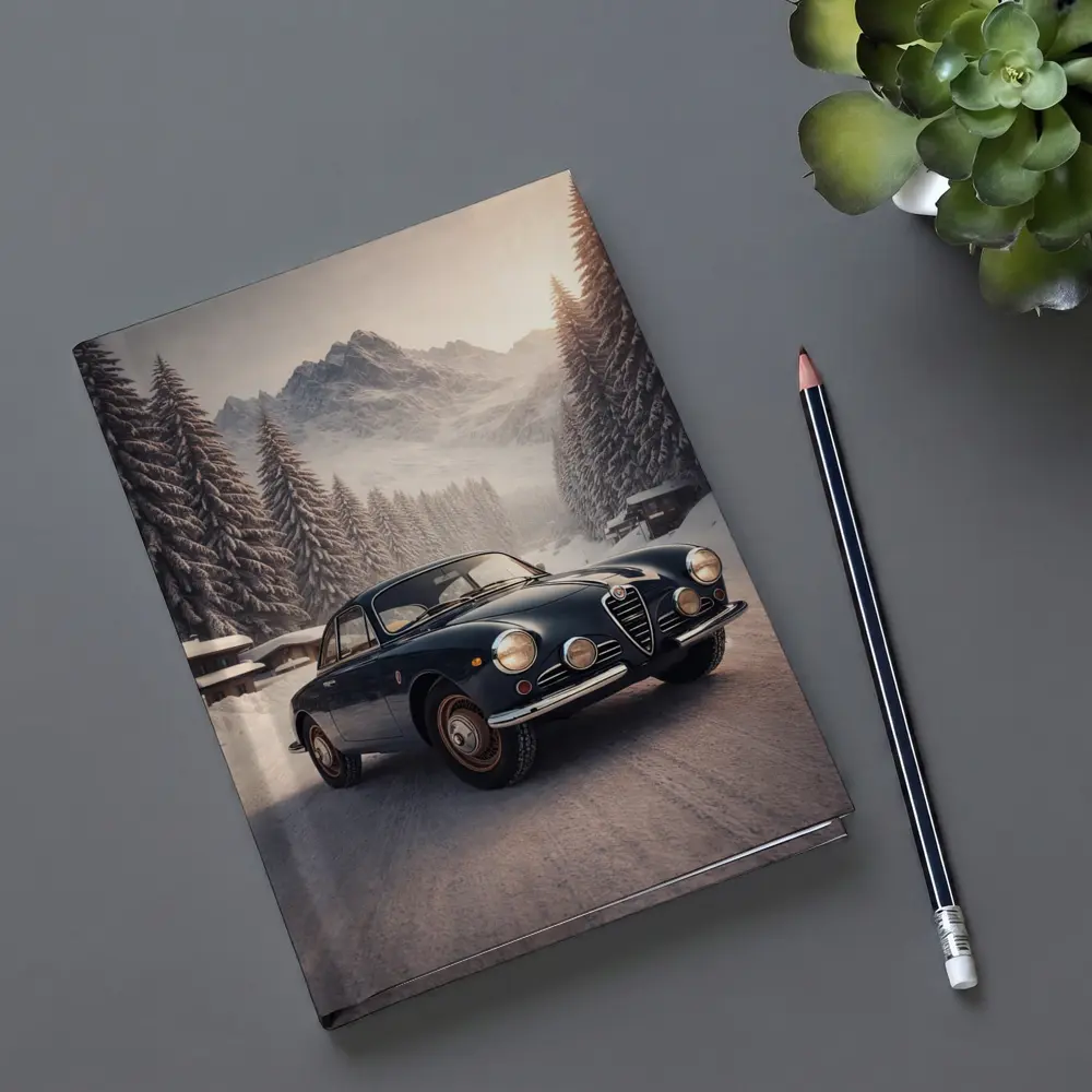 Alfa Romeo Giulia Classic Winter Mountain Drive – Notebooks