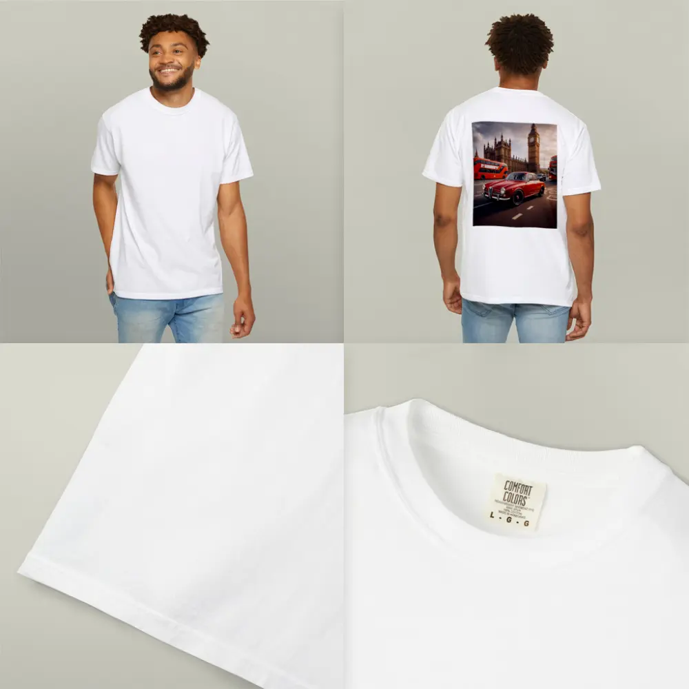 Alfa Romeo Giulietta Red Classic London Streets – T-Shirts
