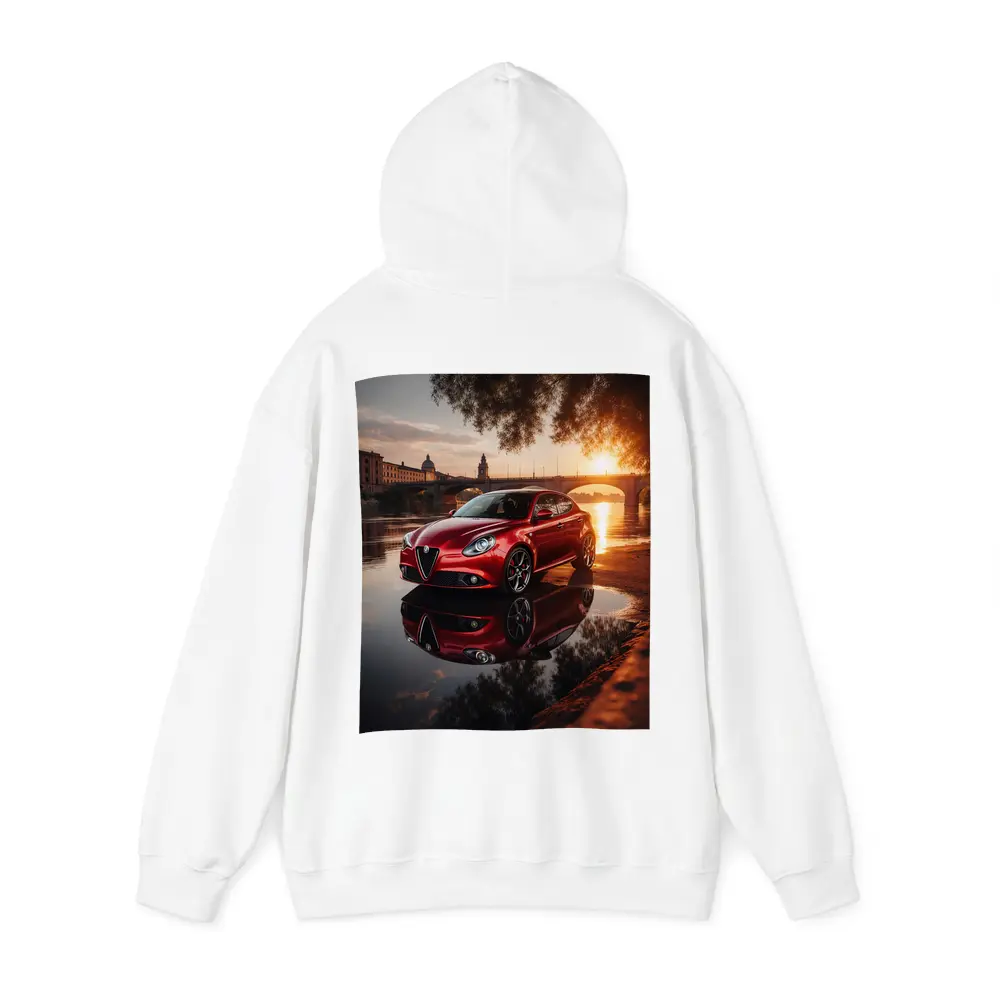 Alfa Romeo Giulietta Red River Sunset – Hoodies