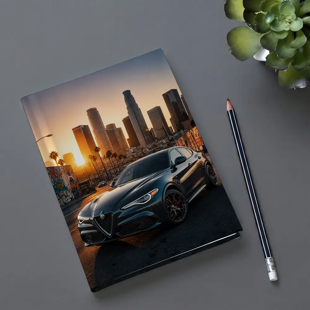 Alfa Romeo Stelvio Los Angeles City Sunset – Notebooks