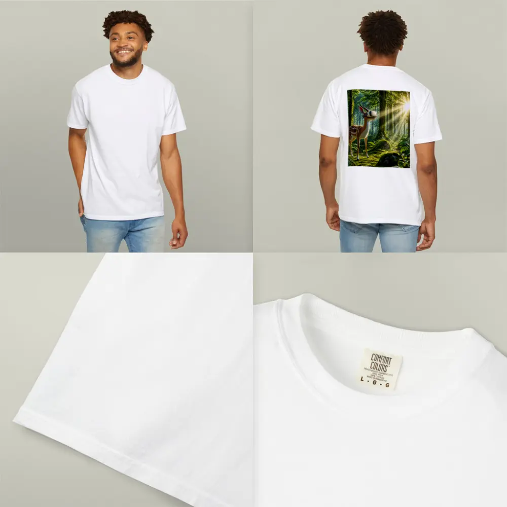 Deer Wearing VR Headset In Forest – T-Shirts
