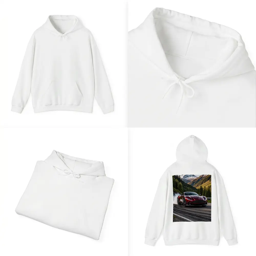 Aston Martin DB11 Drifting Mountain Road – Hoodies