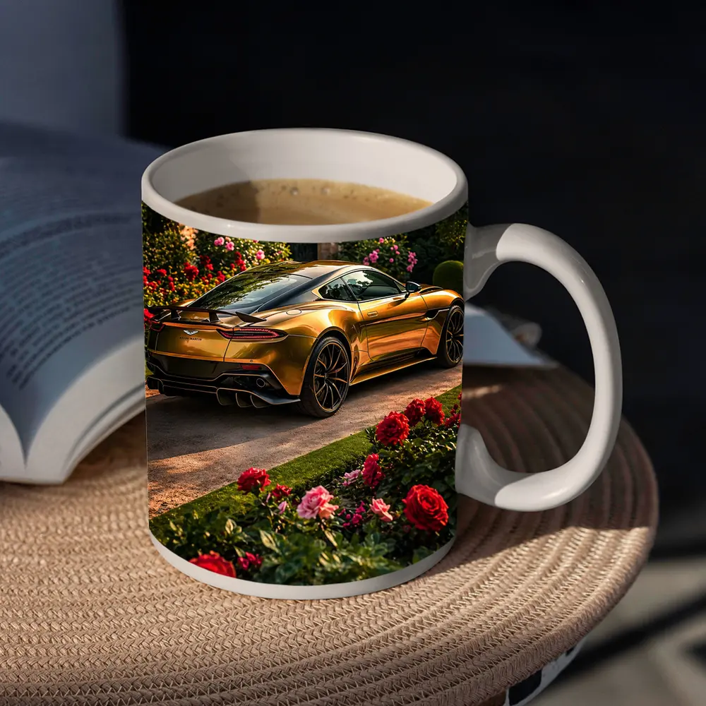 Aston Martin DBS Superleggera Gold Garden Estate – Mugs