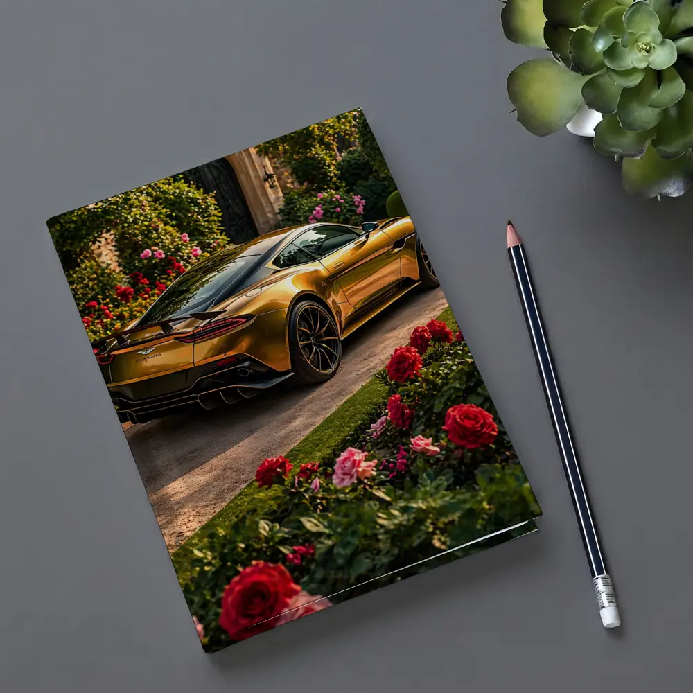 Aston Martin DBS Superleggera Gold Garden Estate – Notebooks