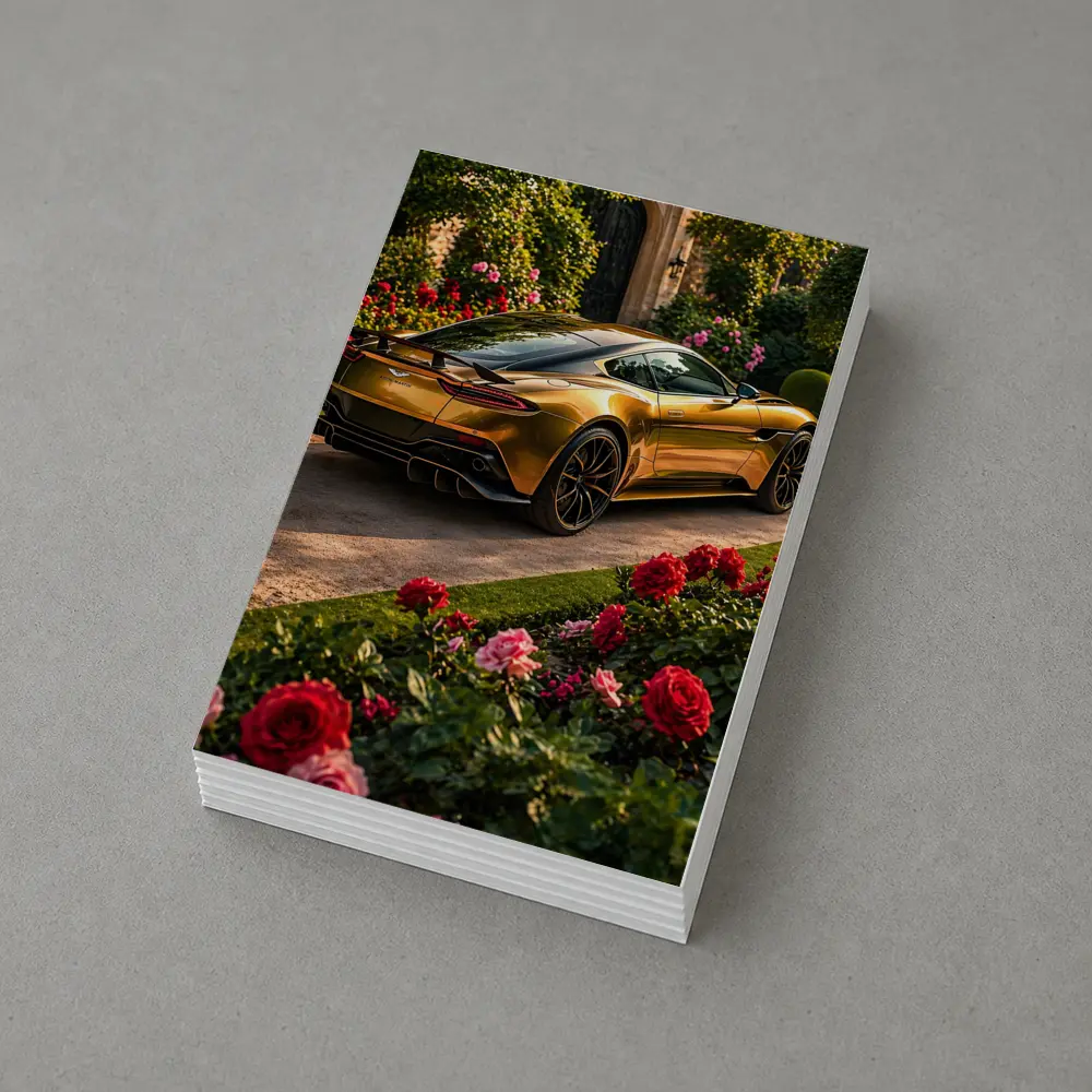Aston Martin DBS Superleggera Gold Garden Estate – Postcards