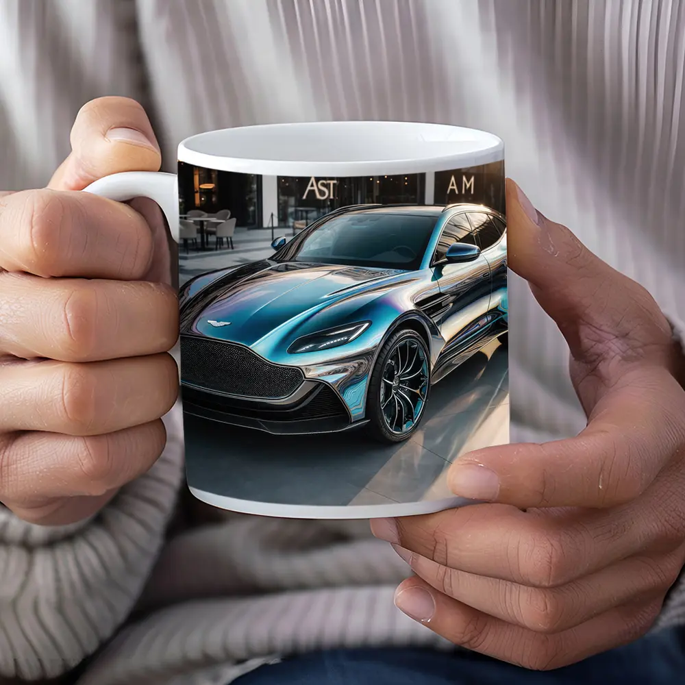 Aston Martin DBX Glossy Urban Sunlight Setting – Mugs