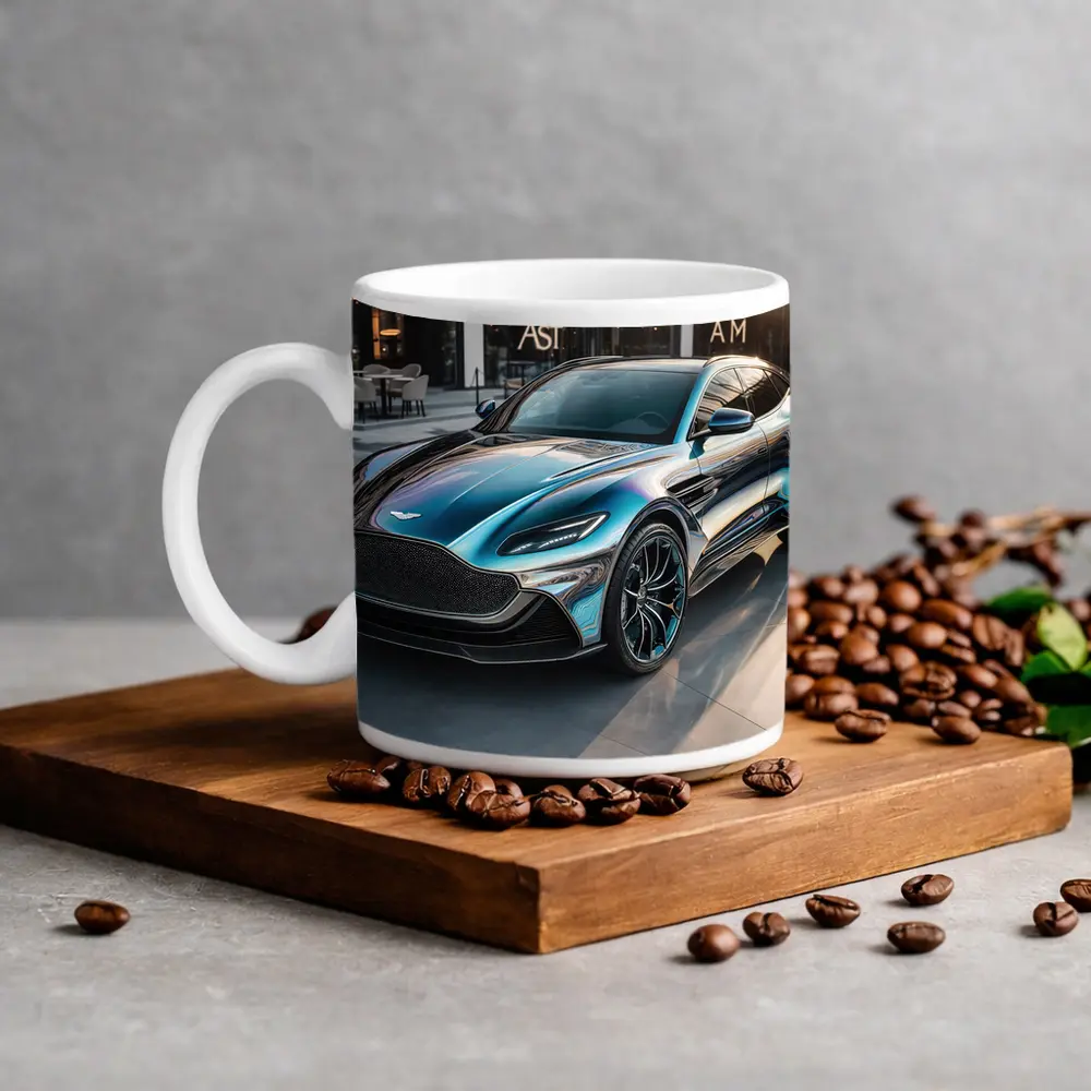 Aston Martin DBX Glossy Urban Sunlight Setting – Mugs