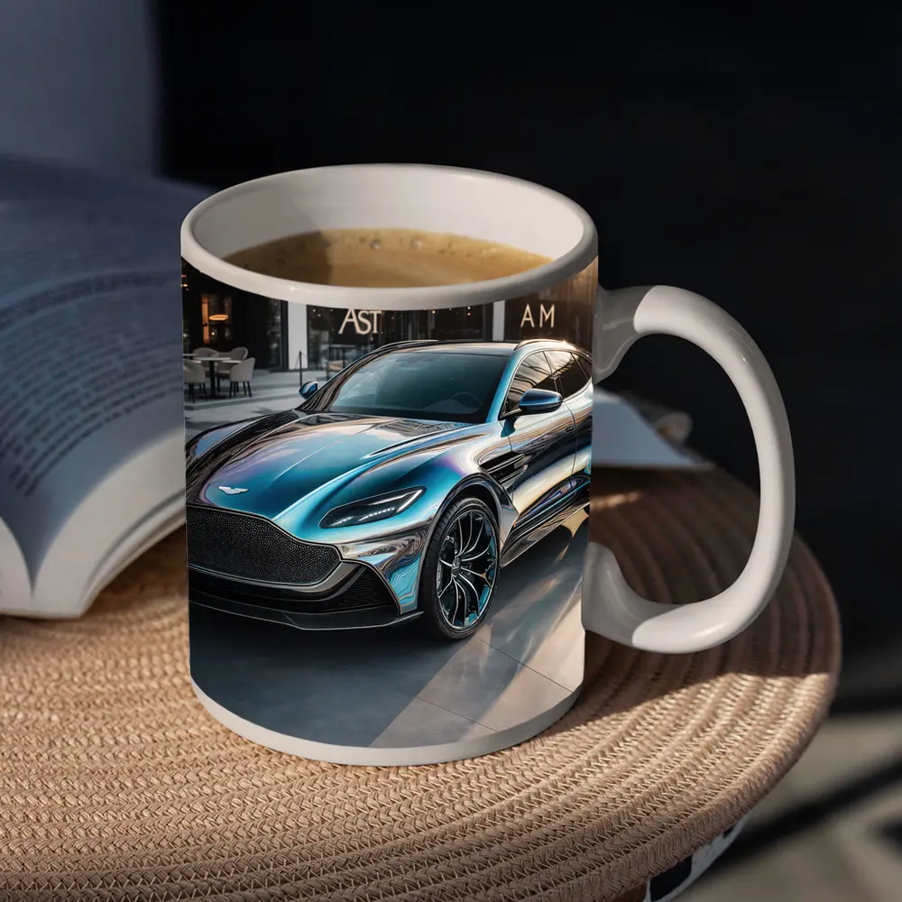 Aston Martin DBX Glossy Urban Sunlight Setting – Mugs