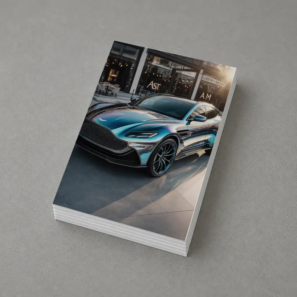 Aston Martin DBX Glossy Urban Sunlight Setting – Postcards
