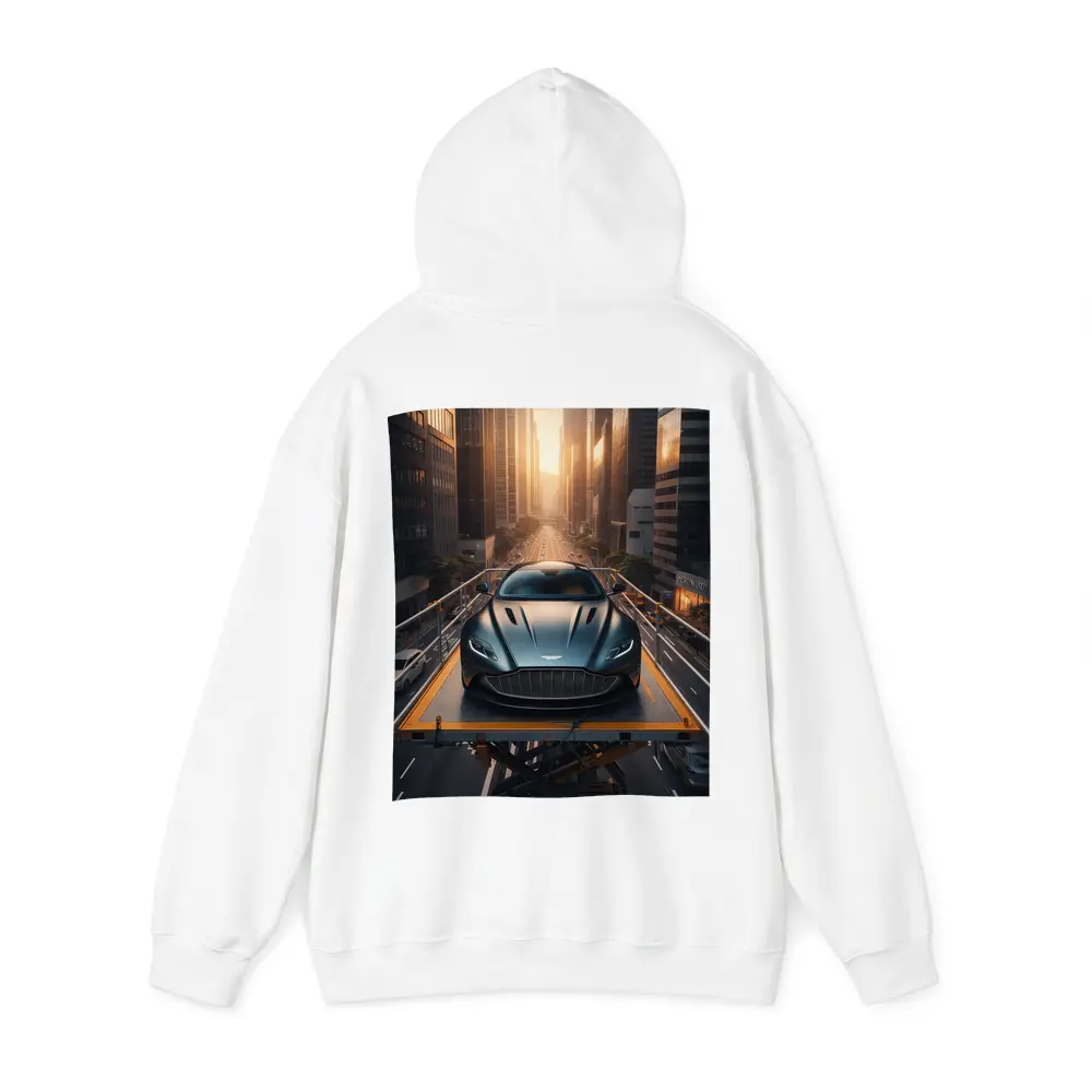 Aston Martin DB11 City Sunset Street Scene – Hoodies