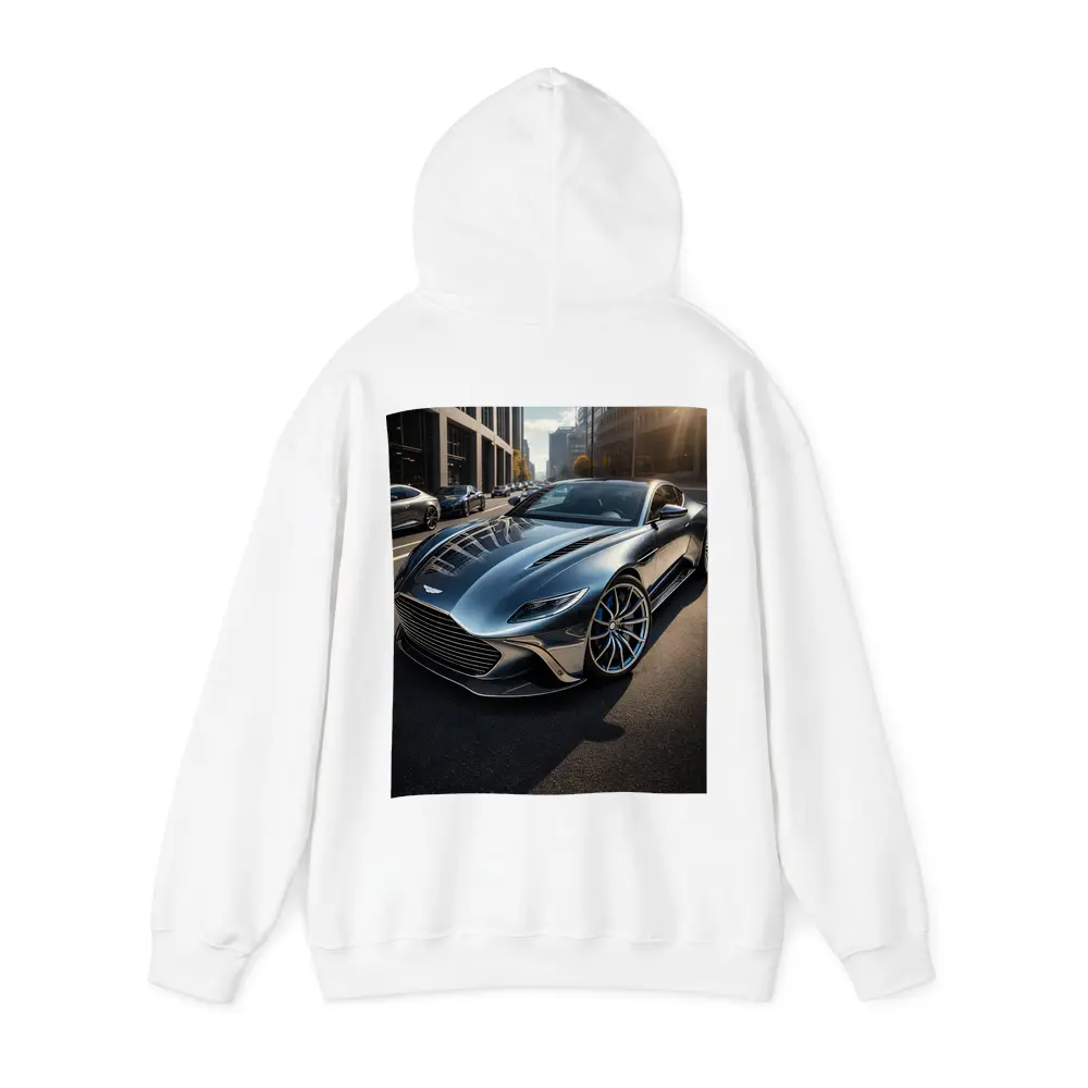 Aston Martin DBS City Street Silver – Hoodies