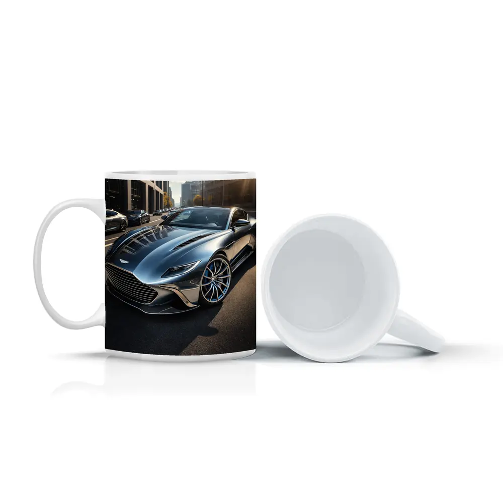 Aston Martin DBS City Street Silver – Mugs