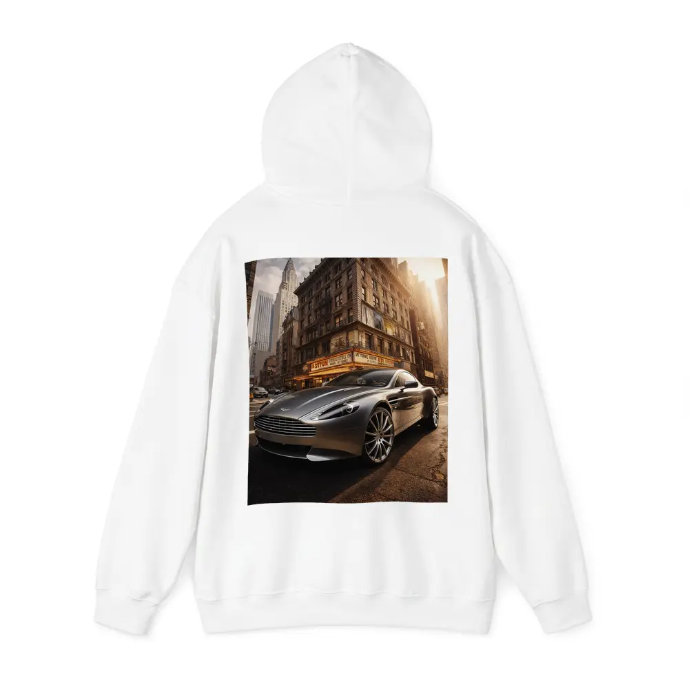 Aston Martin Rapide New York City Street – Hoodies